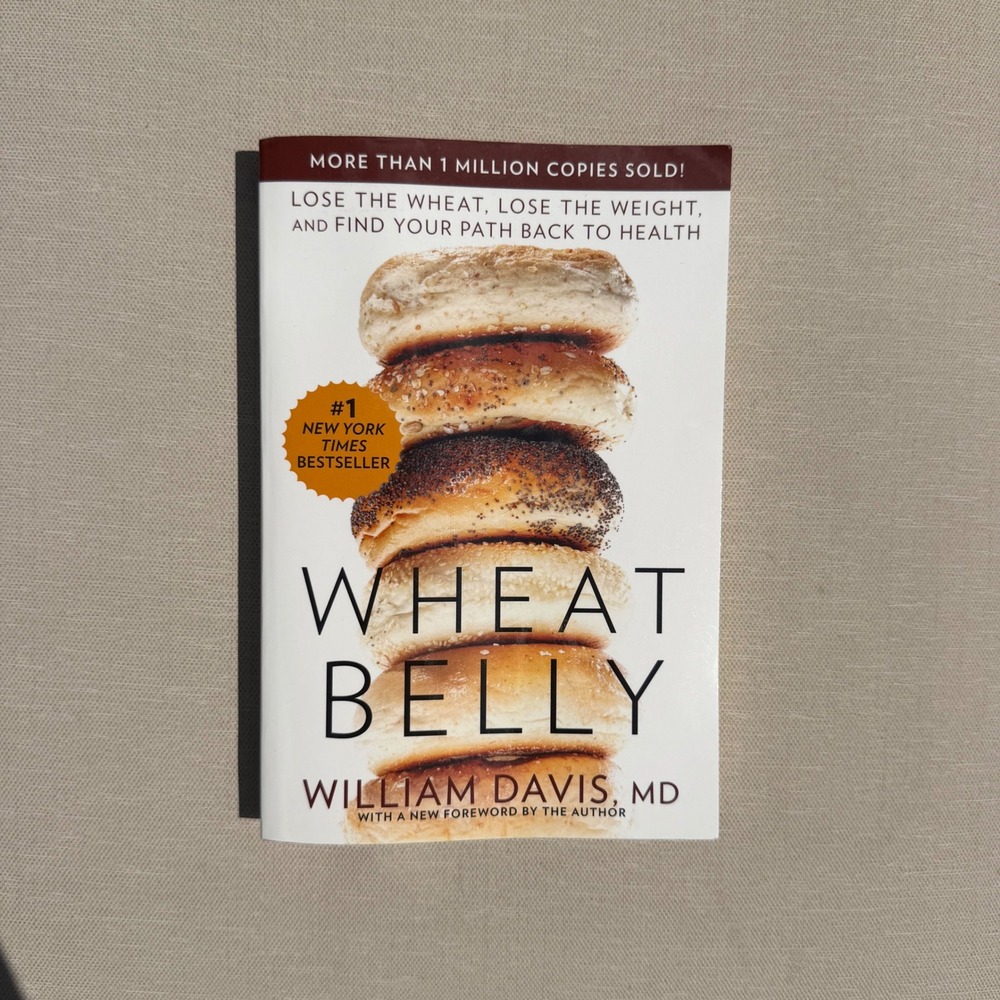 Wheat Belly by William Davis MD Paperback Health Nutrition Bestseller